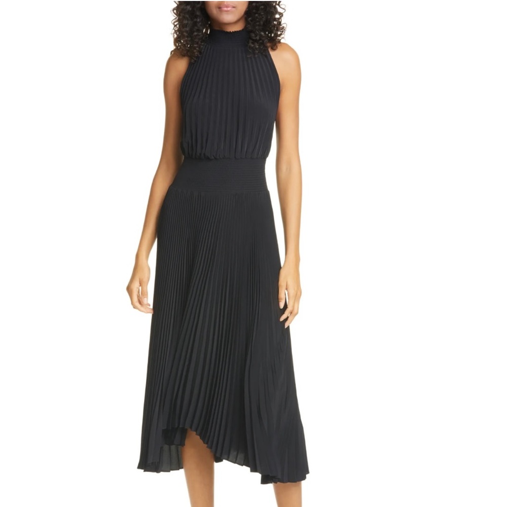⭐️ALC Renzo Black Midi Dress Size 4⭐️